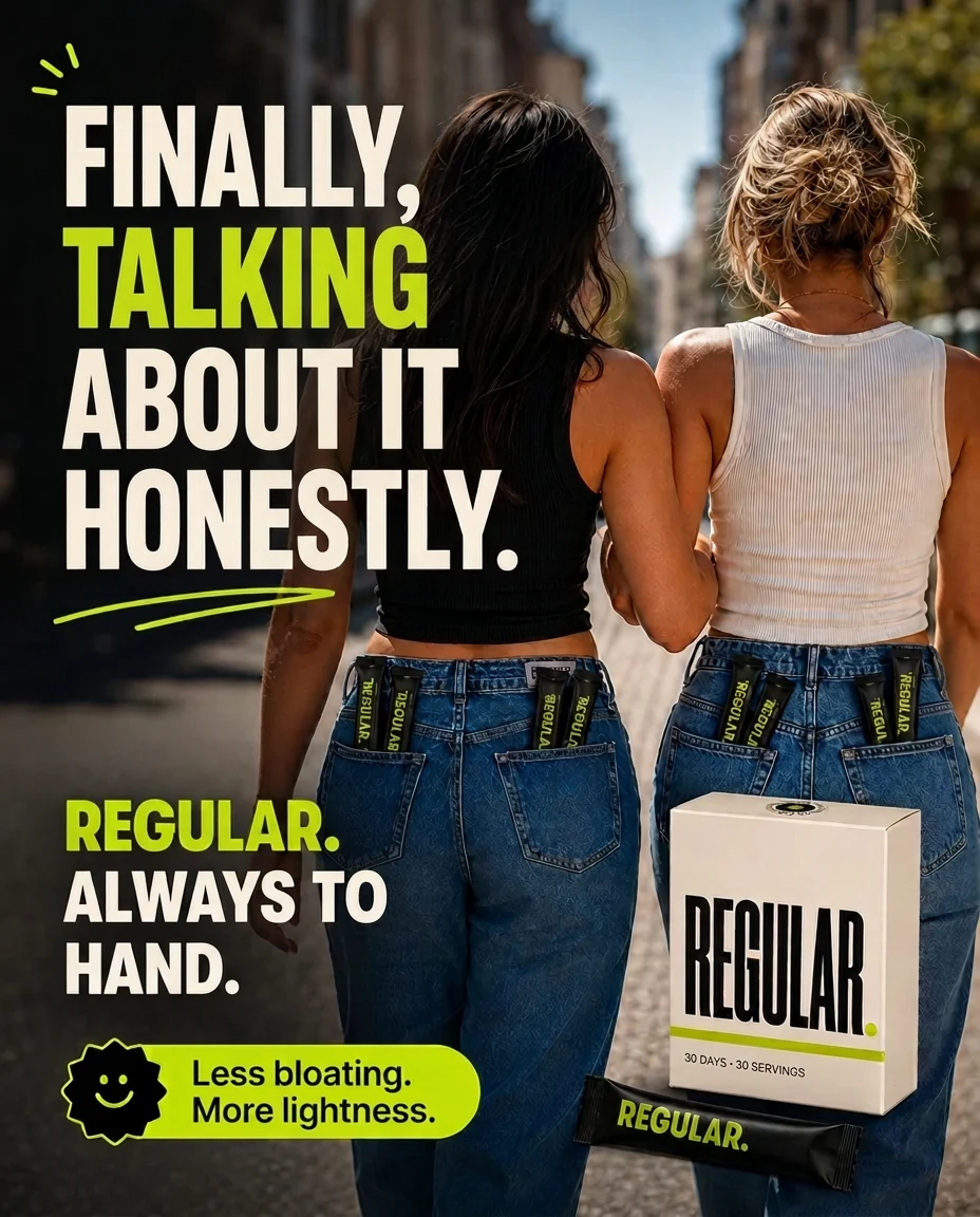 REGULAR. At last, we’re talking about it normally. Always to hand.